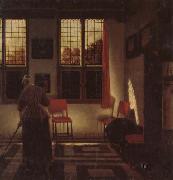 Pieter Janssens, A Dutch Interior